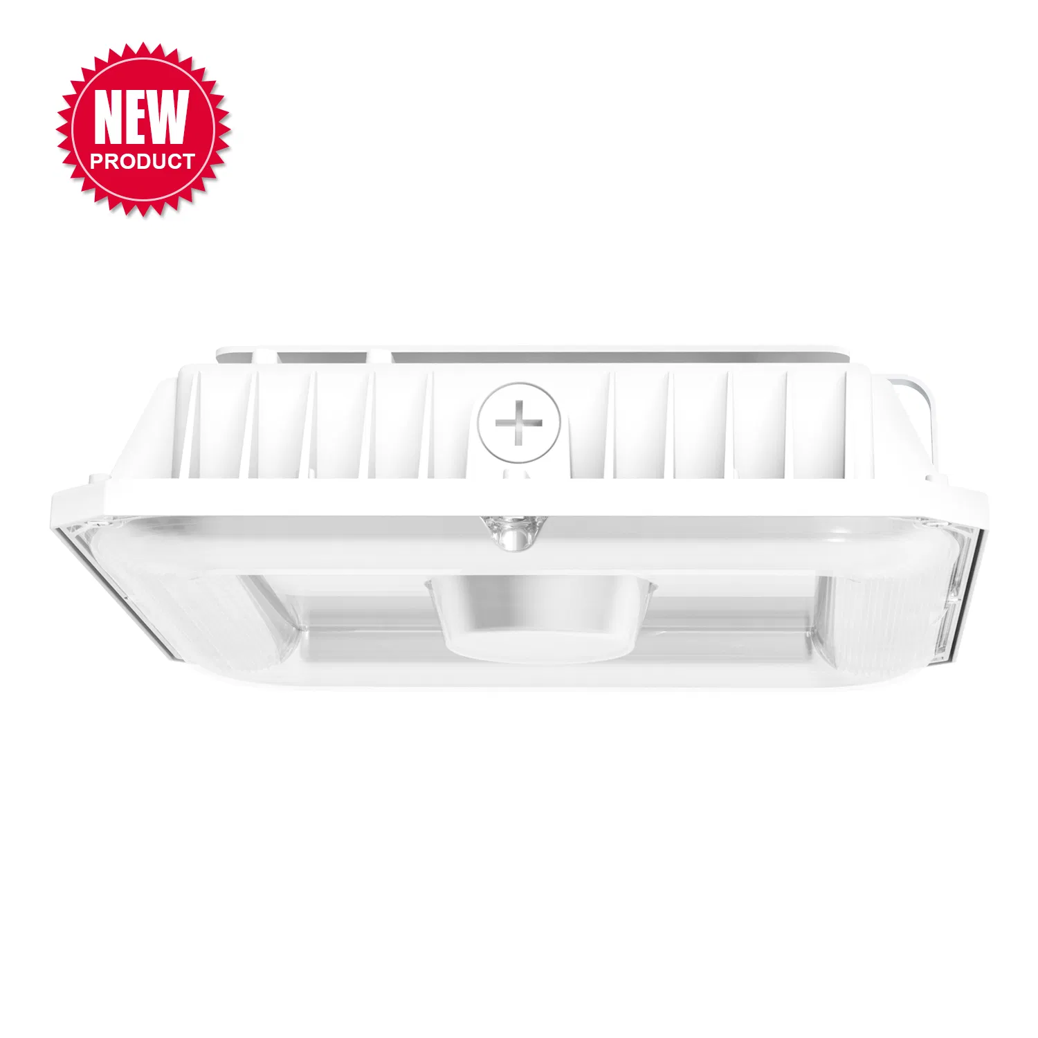 Robust 100W IP65 Waterproof LED Canopy Light for Gas Stations and Outdoor Garages Professional-Grade Outdoor Ceiling