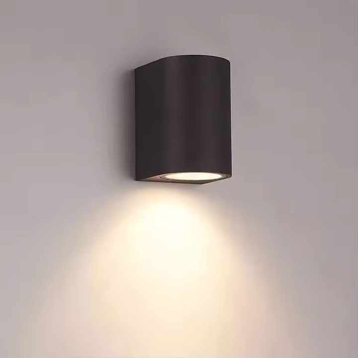 Aluminum Waterproof Decorative Outdoor Light Wall Pack Lighting GU10 MR16 Lamp Holder Double Head Wall Light Fixture