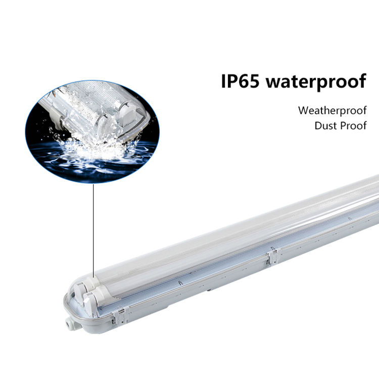 China Factory OEM 4FT LED Vapor Tight Light Tube Fixture