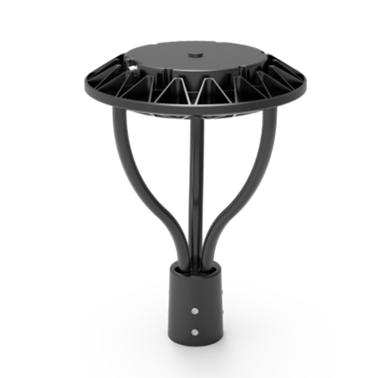 30W 40W 50W 60W 80W 100W 120W Customized Post Top LED Light Fitting 170lm/W 190lm/W High Lumen IP66 Post Top Decorative Street Lights for Garden and Yard Court