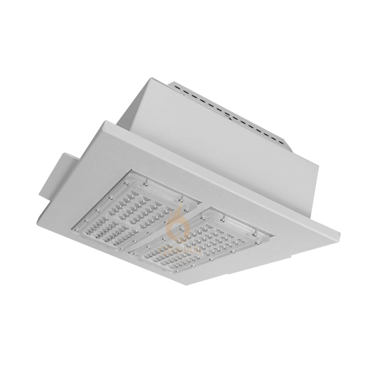 2021 New Style 150W AC347-480V Voltage LED American Oil Gas Station Canopy Explosion-Proof Light