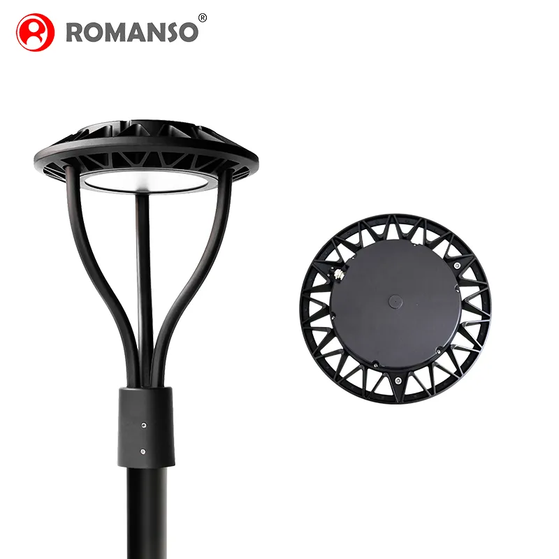 Modern Design High Quality Housing LED Outdoor Garden Light IP65 Waterproof 100W for Street Parks Post Top LED Pole Garden Lighting