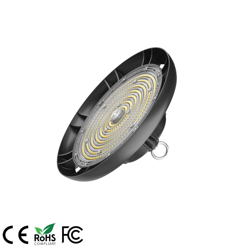 B2b Hot Selling 5 Years Warranty IP65 UFO LED Canopy Light 150lm/W 150W Workshop Super Market High Bay Lamp LED