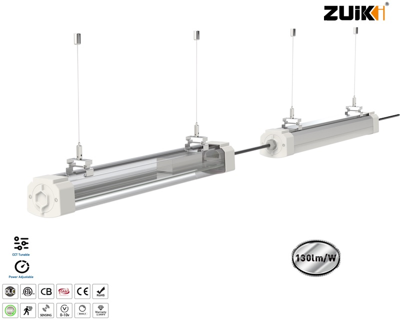 Heavy-Duty LED Vapor Tight Fixture for Outdoor Use