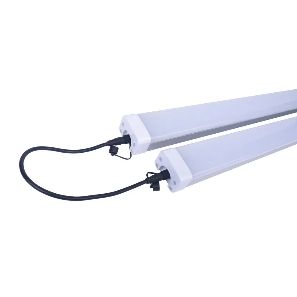 Hot-LED Tri Proof Light Super Slim 1200mm 40W Warehouse Use Industrial Tri-Proof LED Tube Light LED Linear Batten Fixture