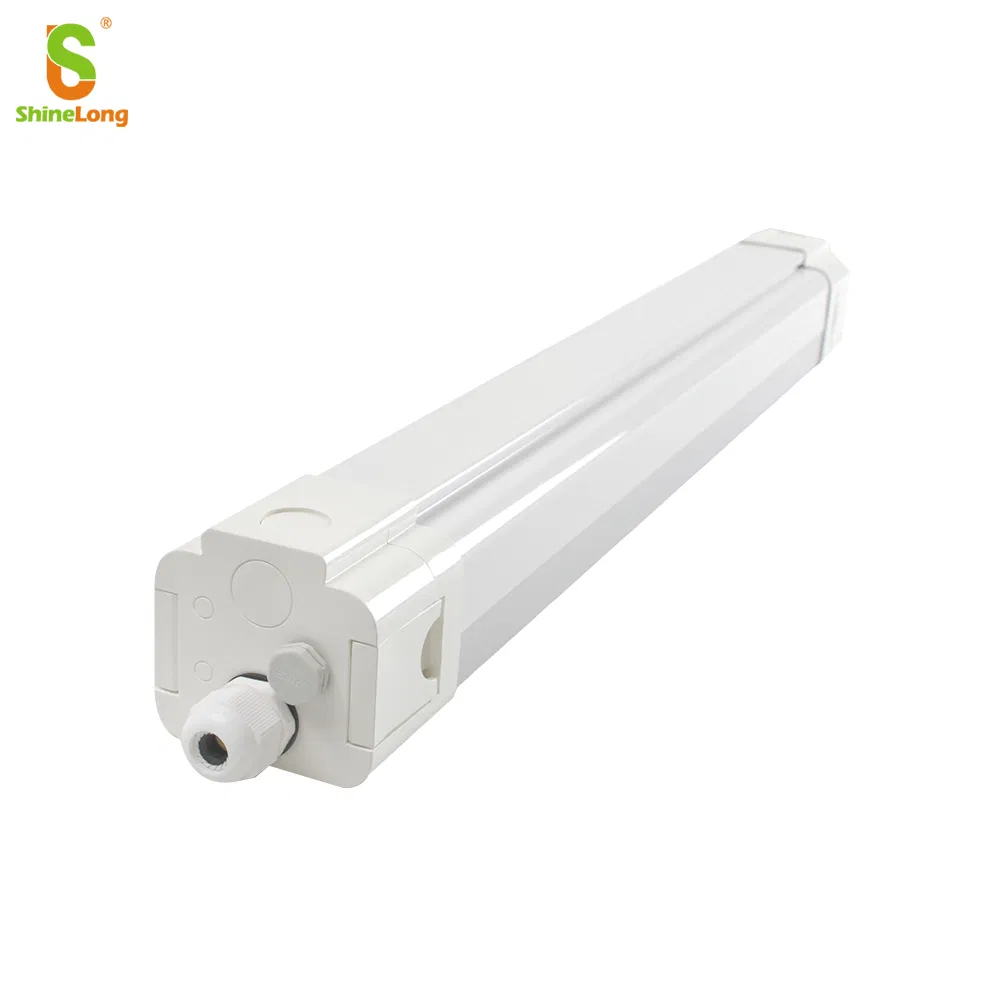 Durable LED Triproof Light Fixture - Vapor Tight Ceiling Design