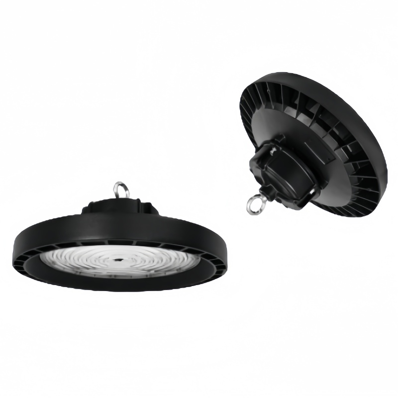 Custom 5700K 6500K Die Cast Aluminum LED Low Bay Lighting Fixture for Warehouse
