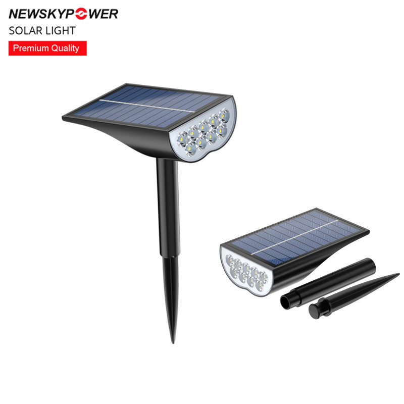 Outdoor Lighting IP 65 Waterproof Solar LED Spot Lamp for Lawn Garden
