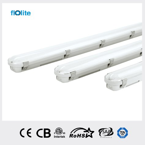 150lm/W CE/CB Certified FM Series LED Triproof Light, LED Waterproof/Moisture Proof/Weather Proof/Anti-Corrosion/Vapor Tight Light