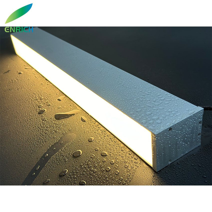 Warehouse LED Linear Lighting IP65 Waterproof Commercial Industrial Aluminum Linear LED High Bay Light