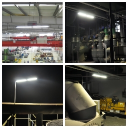 ATEX High Bay Low Bay LED Explosion Proof Strip Linear Lights 0.3m 0.6m 1.2m Anti Spark