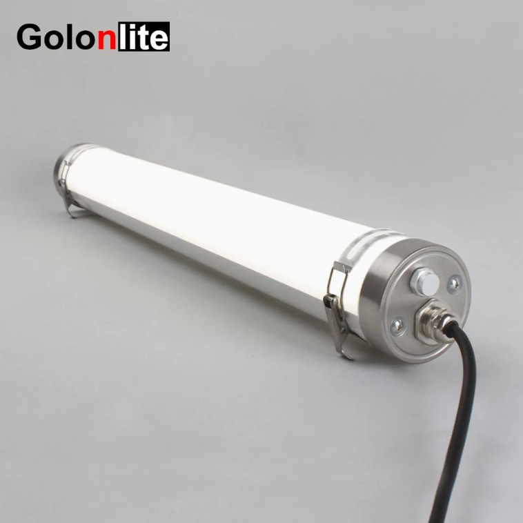 IP69K Light Vapor Tight LED Triproof Luminaire for Food Processing Factory Carwash Chicken Farm