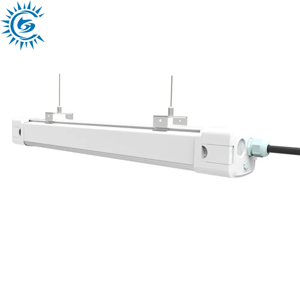20W 30W 40W 50W IP65 Aluminum Shell Hoop Mounted 130lm 150lm/W LED Linear Lights LED Low Bay Linear Light LED Tri-Poof Light