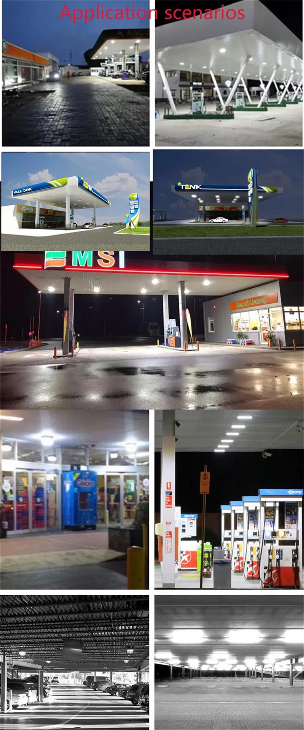 LED Canopy Light Application