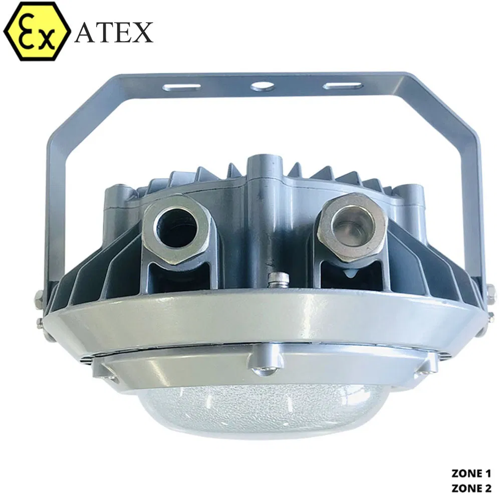 LED Anti-Explosive Flood Low Bay Safety Lighting for Chemical Industry Painting Workshop IP66 Grade Aluminum Alloy Housing