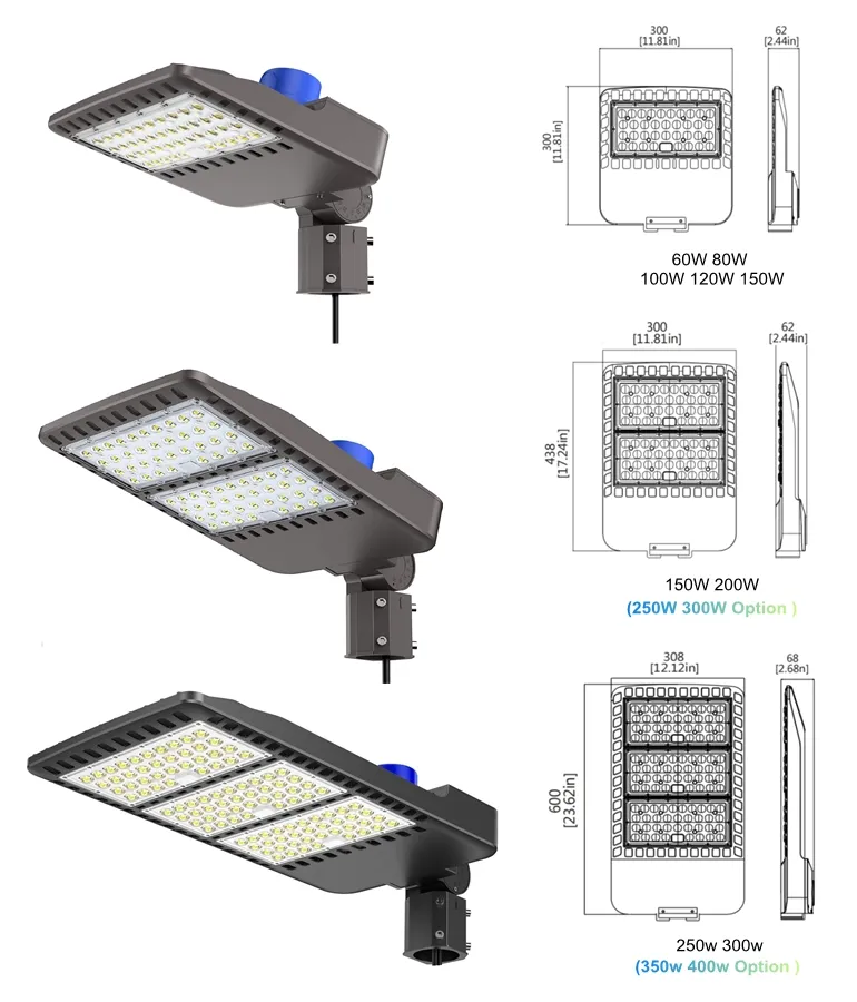 LED Shoebox Light Detail 1