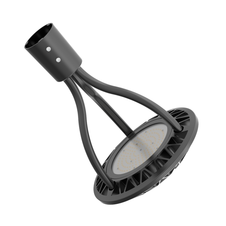 30W 40W 50W 60W 80W 100W 120W Customized Post Top LED Light Fitting 170lm/W 190lm/W High Lumen IP66 Post Top Decorative Street Lights for Garden and Yard Court