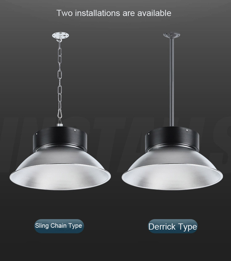 Factory UFO LED High Bay Light Warehouse Canopy Industrial Light