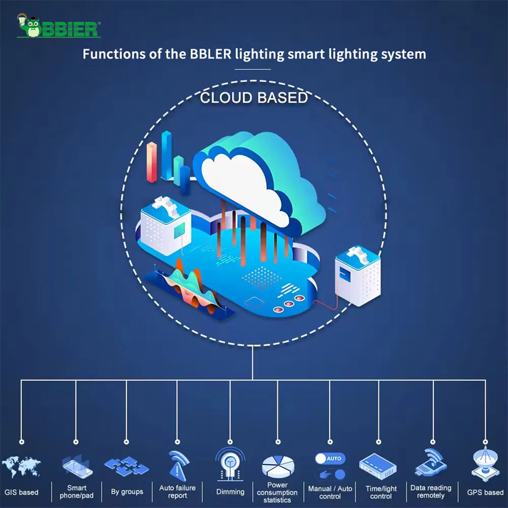 Premium IP65 Smart Lighting Controller Kit Integrated Solution for Lora-Mesh Networks