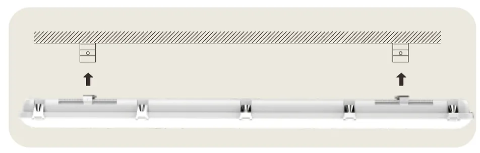 Installation into bracket