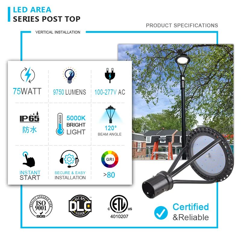 LED Post Top Light
