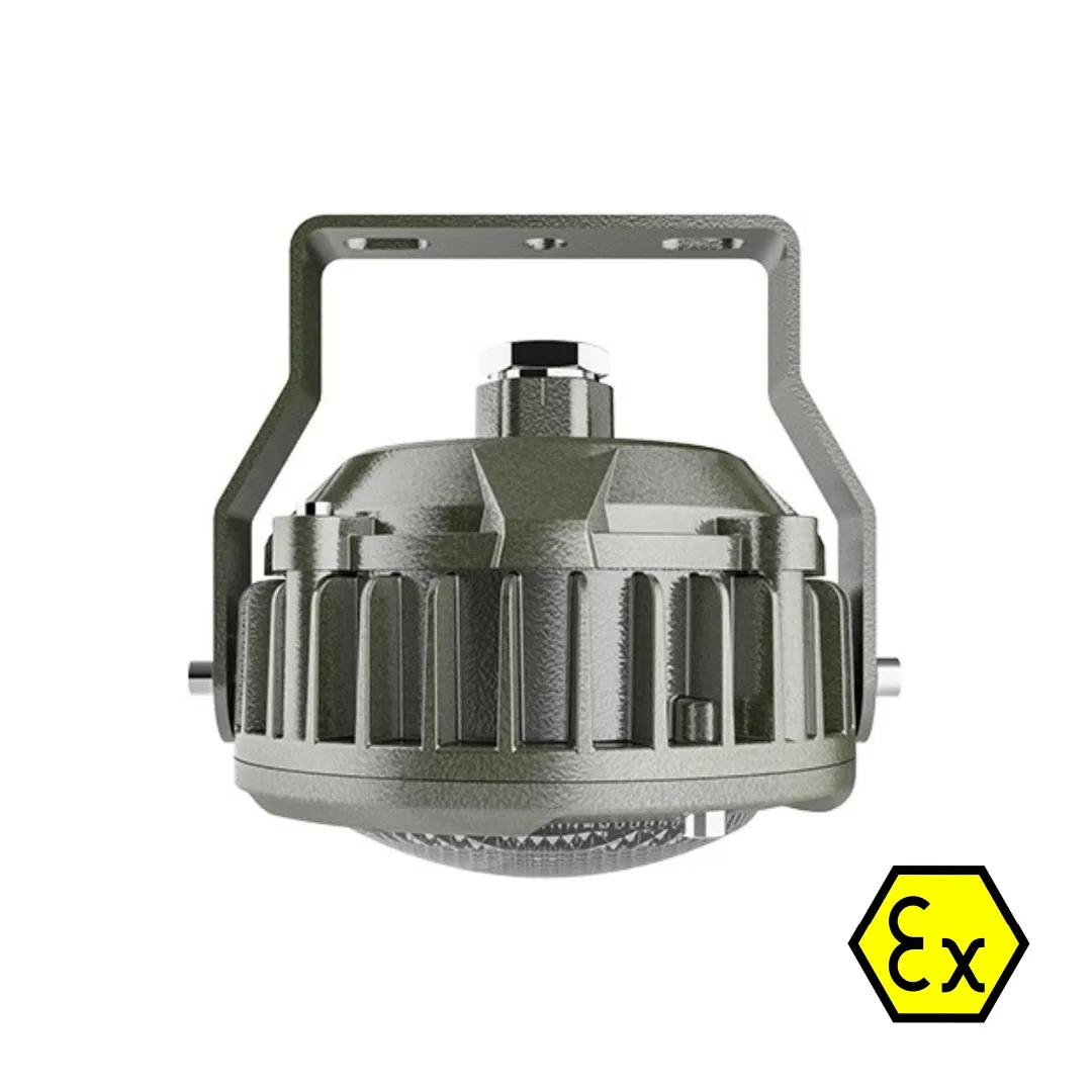 ATEX 10W 20W 30W LED Explosion Proof Hanging Lamp for Zone1 Zone2 Oil and Gas Add Bracket Dali System