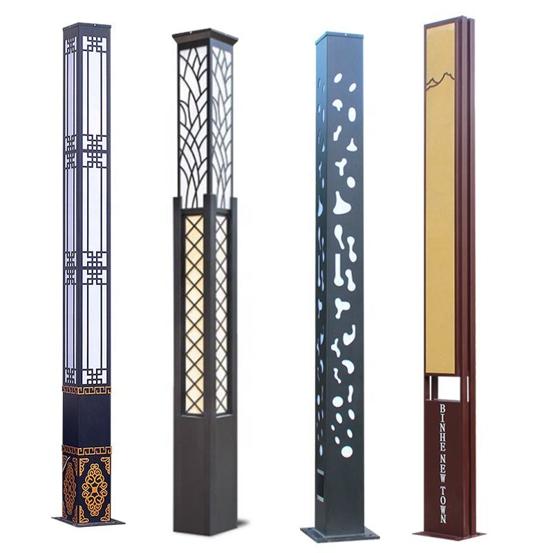 Wholesale LED Street Lamp Garden Light LED Post Top Light Outdoor Street Lighting Luminaire Pole Mountedfixture