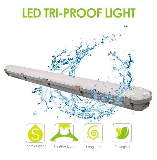 150lm/W CE/CB Certified FM Series LED Triproof Light, LED Waterproof/Moisture Proof/Weather Proof/Anti-Corrosion/Vapor Tight Light