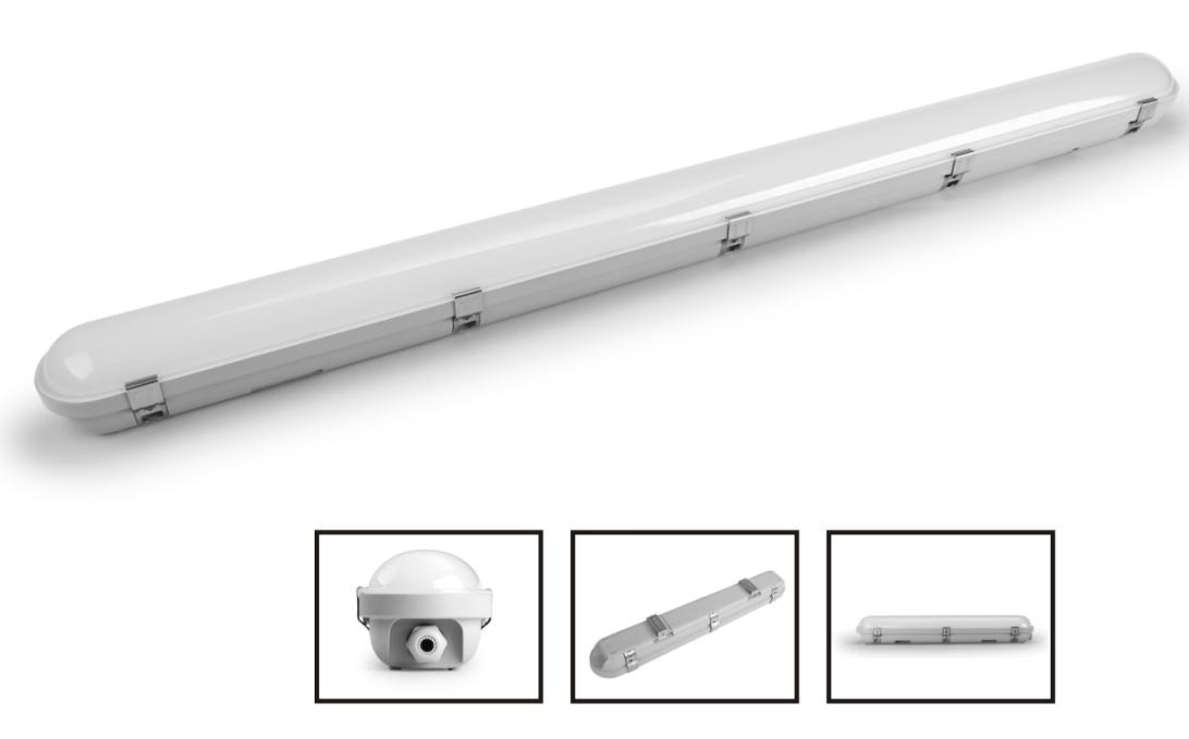 IP65 LED Waterproof Lighting Fixture, LED Tri-Proof Light, LED Triproof Light, Vapor Tight Light, LED Batten Light, Weatherproof Light with CE CB TUV