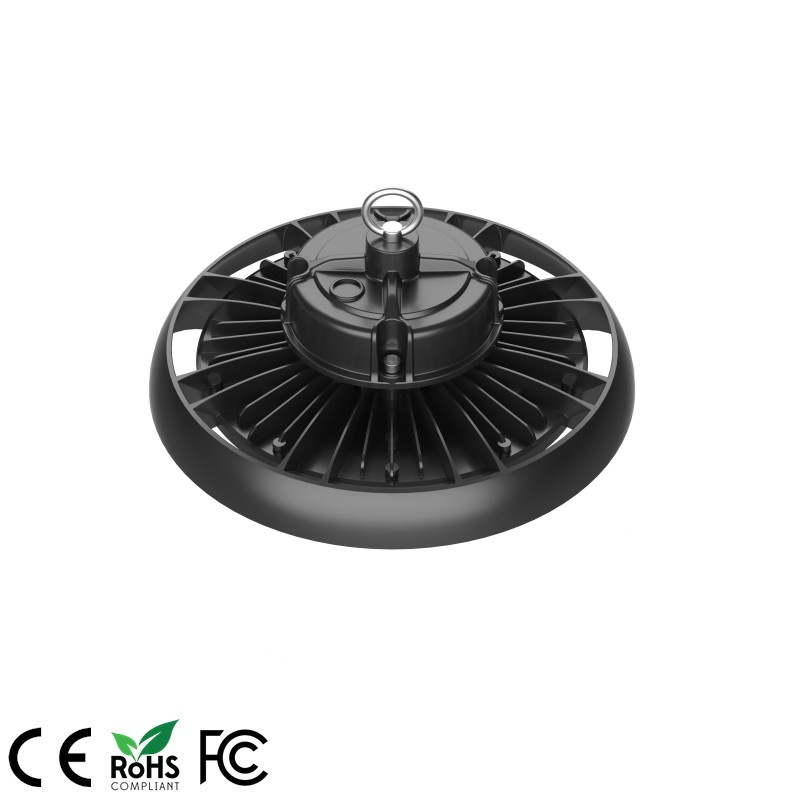 B2b Hot Selling 5 Years Warranty IP65 UFO LED Canopy Light 150lm/W 150W Workshop Super Market High Bay Lamp LED