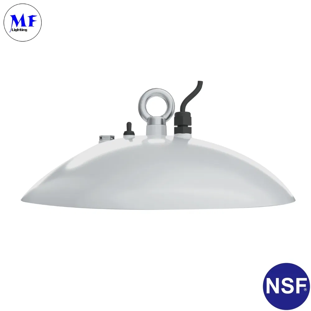 Factory Price 60W 100W 150W 200W NSF UFO Highbay Lighting Lamp LED High Bay Light for Bakery Sweet Shop Confectionery Catering Hospitality Kitchen