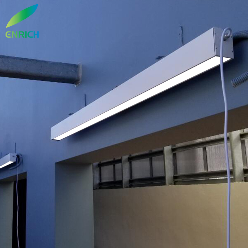 Warehouse LED Linear Lighting IP65 Waterproof Commercial Industrial Aluminum Linear LED High Bay Light