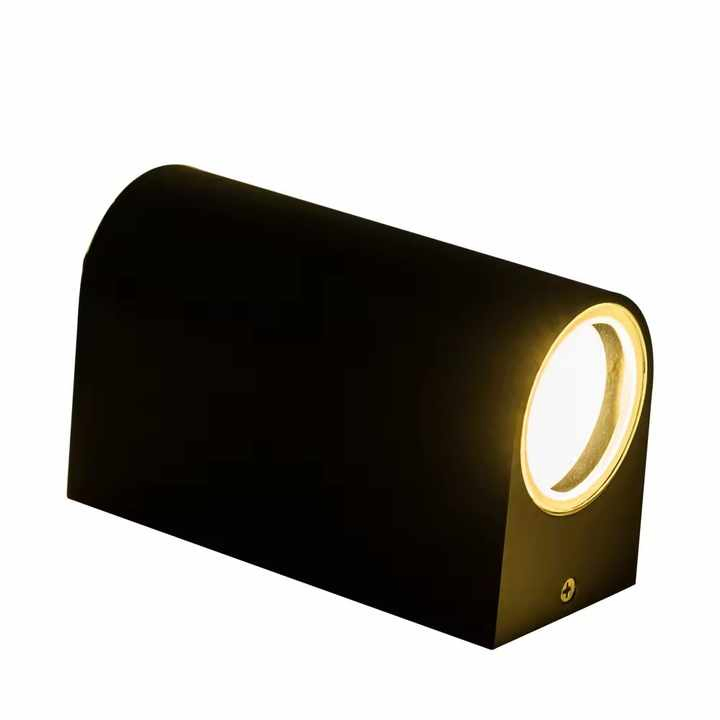Aluminum Waterproof Decorative Outdoor Light Wall Pack Lighting GU10 MR16 Lamp Holder Double Head Wall Light Fixture