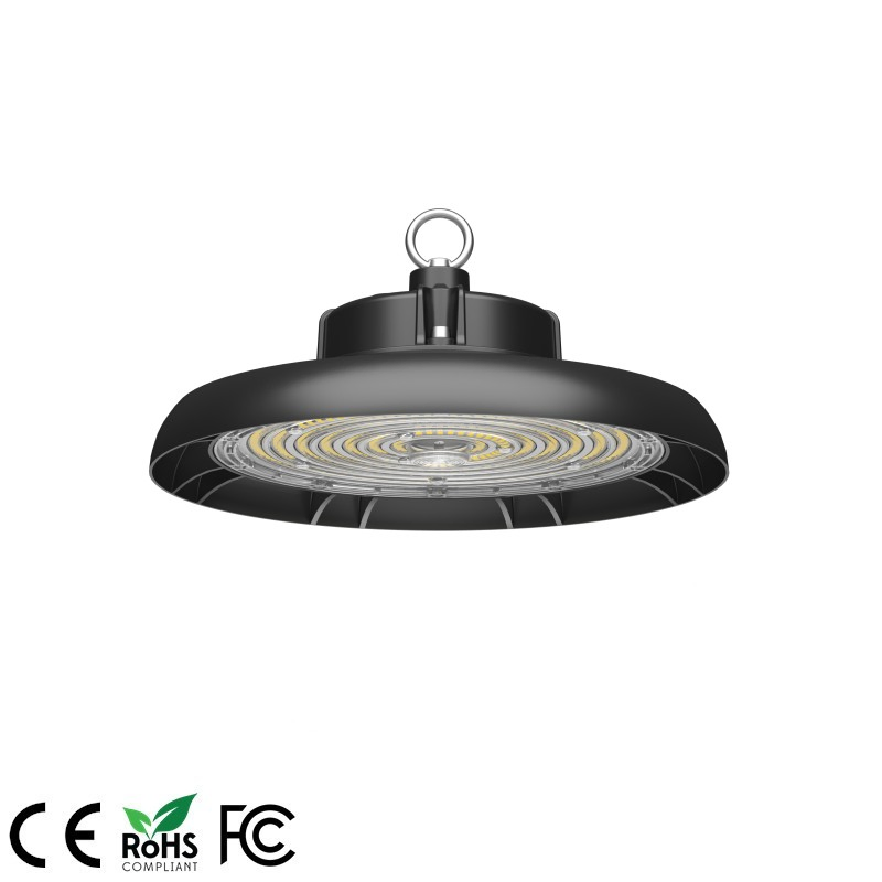 B2b Hot Selling 5 Years Warranty IP65 UFO LED Canopy Light 150lm/W 150W Workshop Super Market High Bay Lamp LED