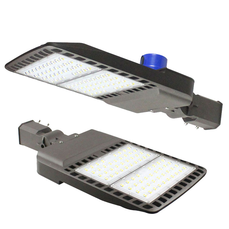 100W 200W 250W 300W IP65 Outdoor Garden Security Lamp Main Road Sidewalik Shoe Box Light LED Street Light with 5 Years Warranty