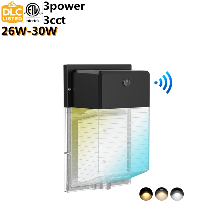 ETL Dlc EMC FCC TUV CB SAA Patent Design Industrial LED Wall Pack Wall Light Fixtures 20W 25W 30W 40W