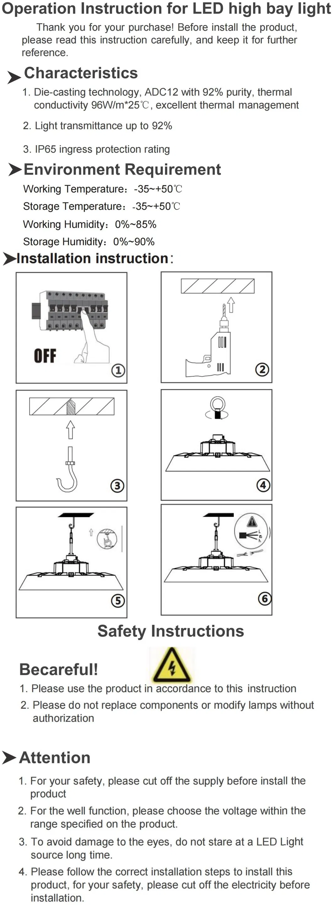 Detailed Dimensions