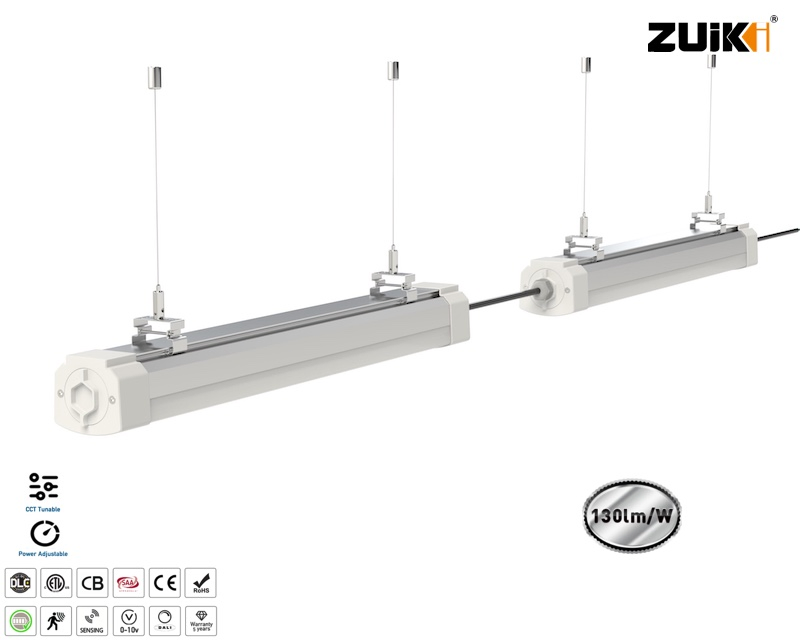 Versatile Adjustable LED Vapor Tight Fixture for Indoor Lighting