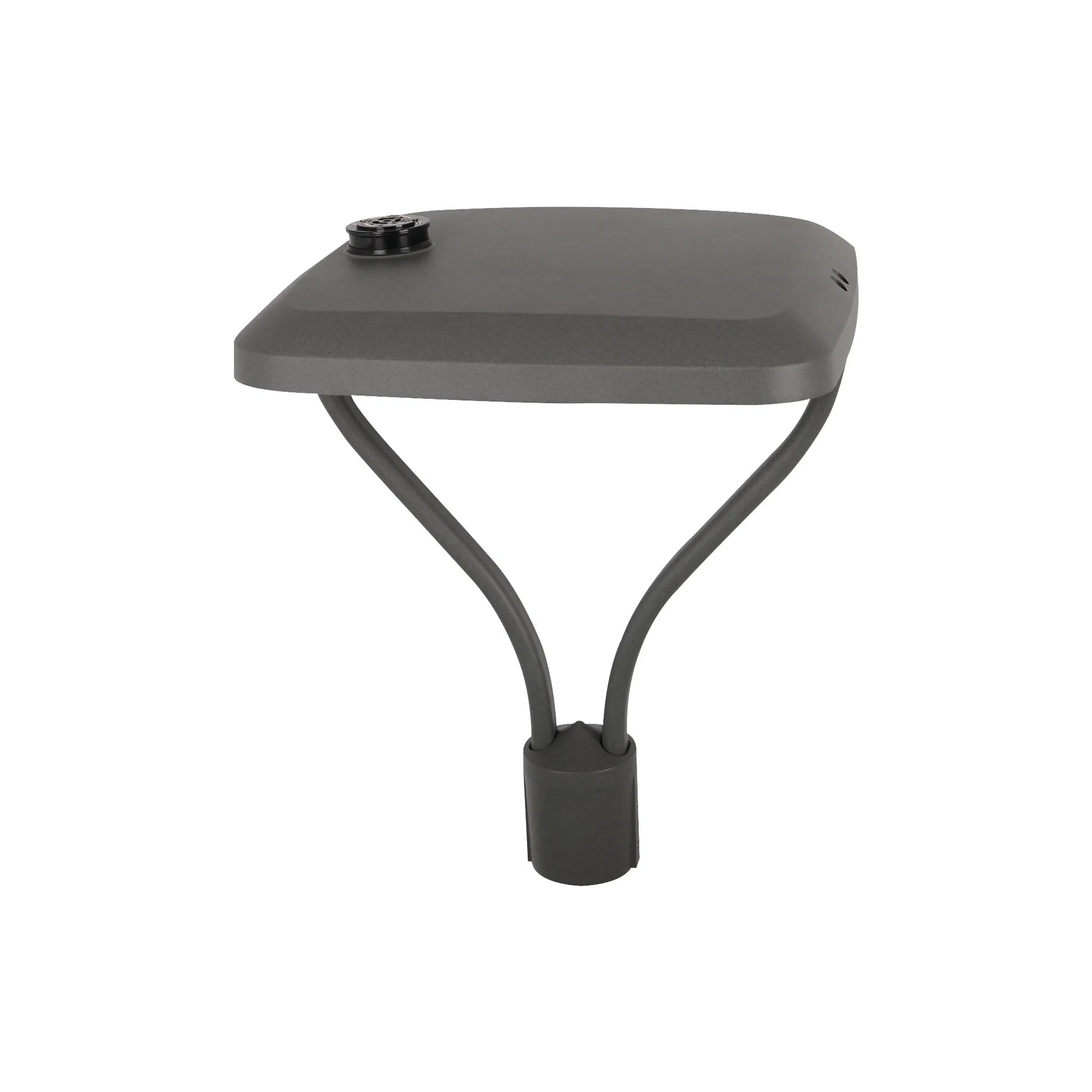 LED Community High Pole Waterproof Square Motion Sensor Post Top Light Garden Smart Outdoor Lighting Aluminum AC Power IP66
