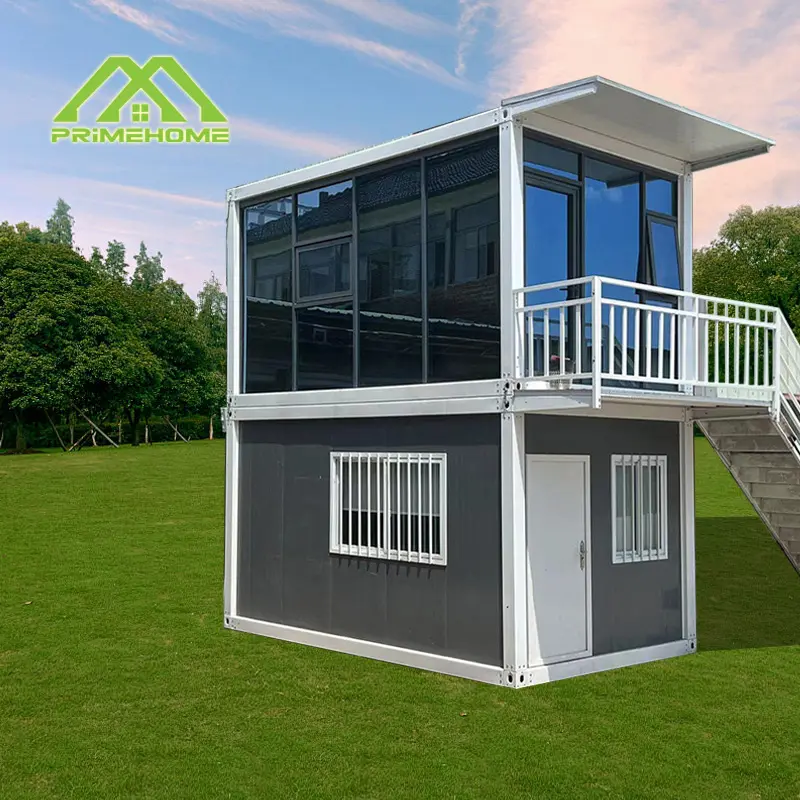 Wholesale 40 Foot Luxury Modular Container House Removable Prefabricated Steel Camping Cabin Quick Installation and Ready to Move In Manufacturers, Suppliers