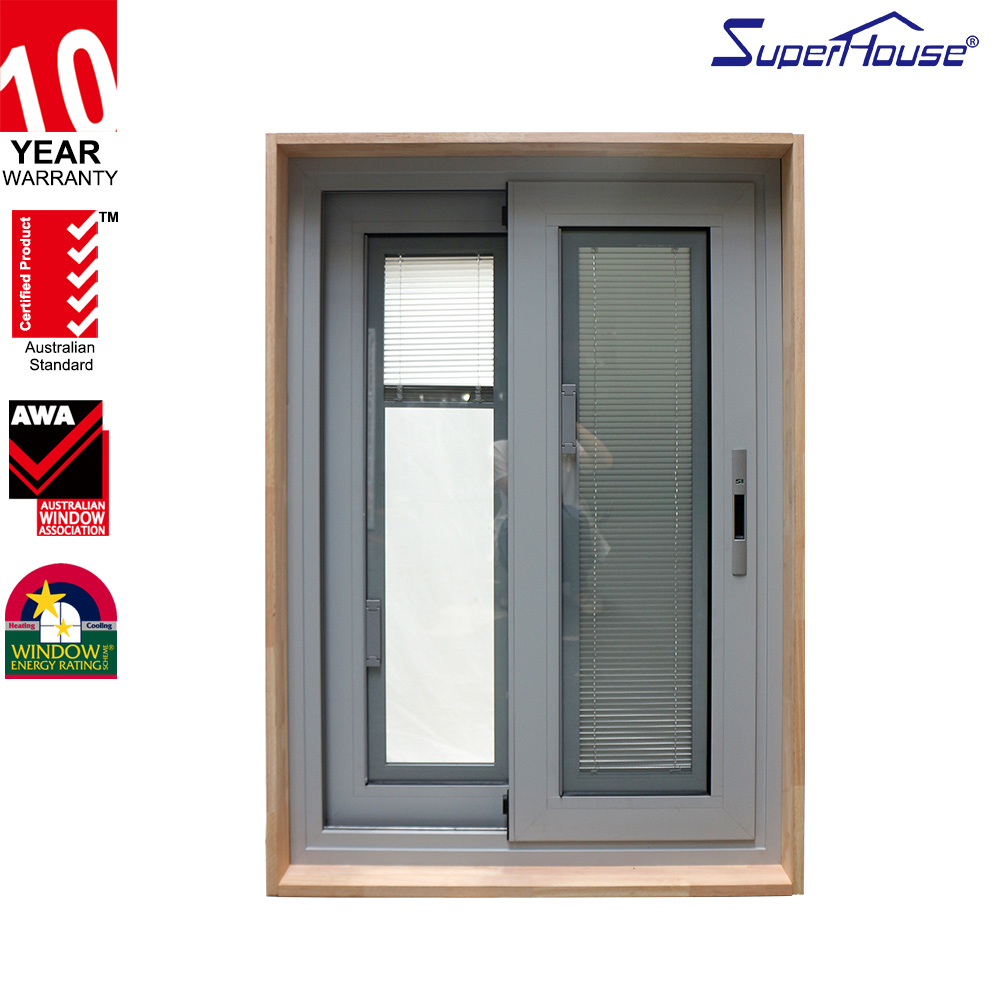 Most Popular Aluminum Cheap House Fixed Glass Sliding Window Material With Grill Opener Aluminium Profile Sliding Windows