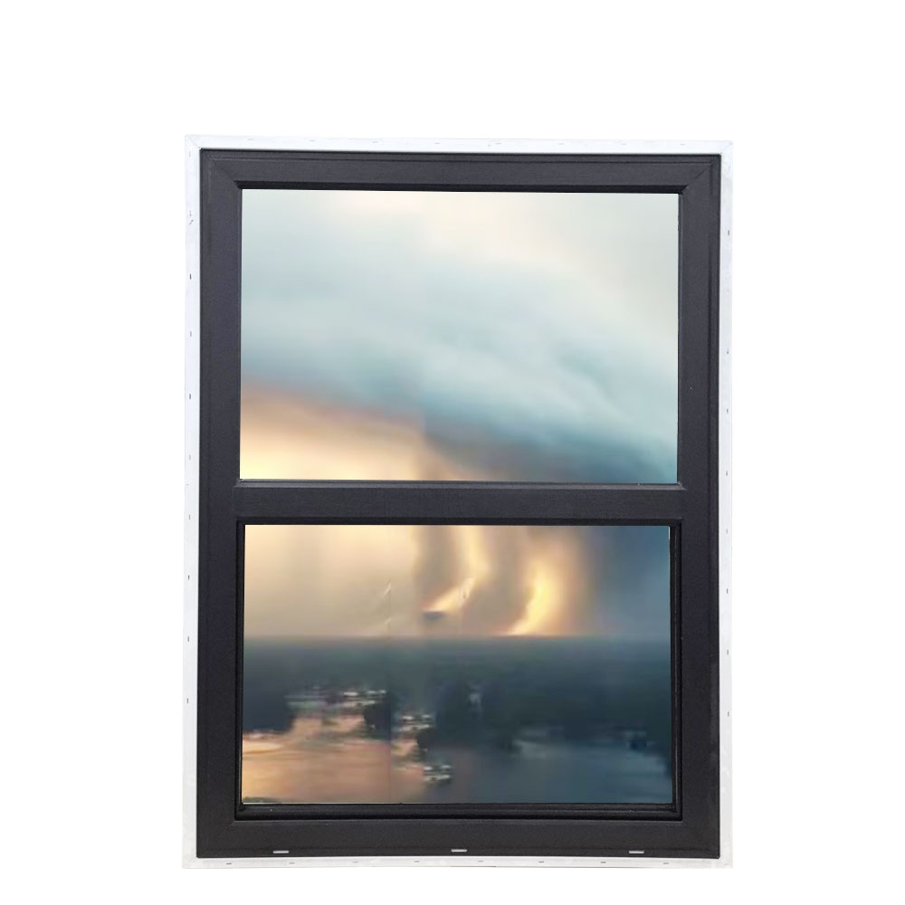 18 Year Warranty NOA/FPA/NFRC Hurricane Impact Proof Double Tempered Single /double Hung windows for House With Nailing Flange
