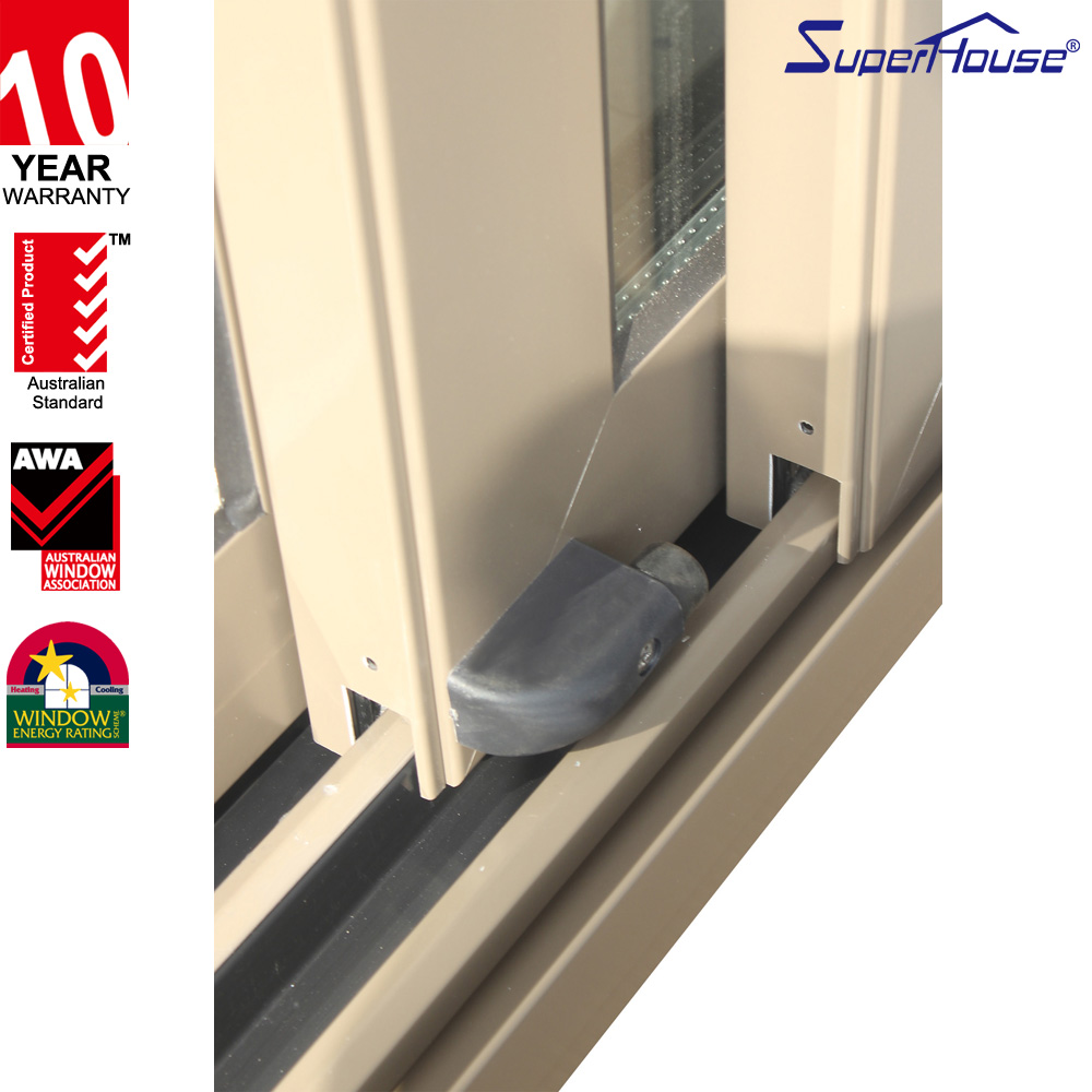 USA Standard Big Size Huge Door Slide System Sliding Glass Door for Business