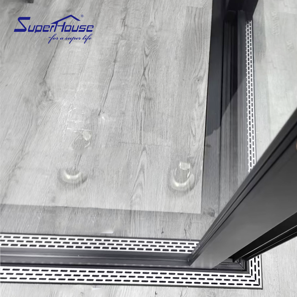 Corner Pocket Door Without Pillar Block Large View Design High Quality Energy Efficient Aluminium Sliding Doors