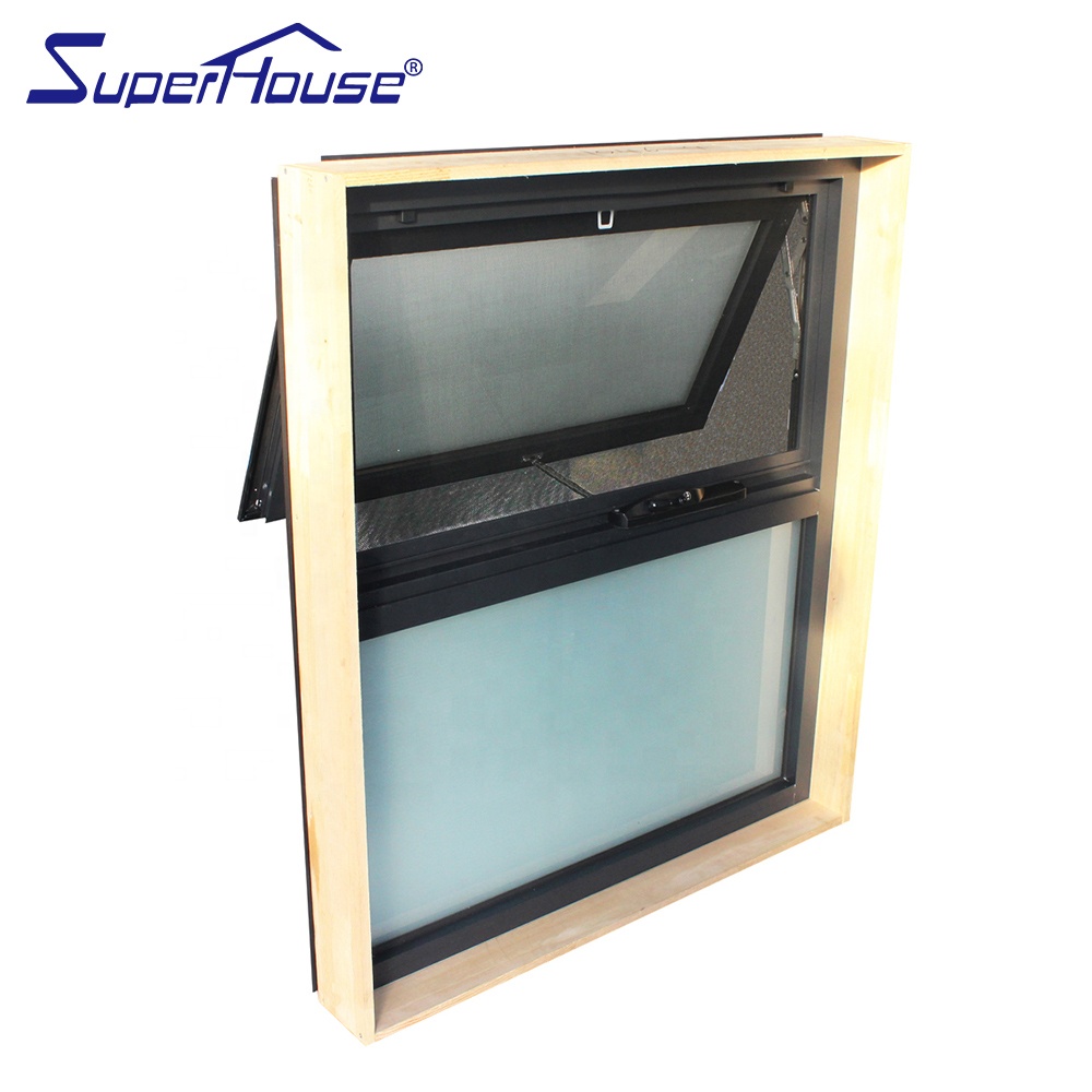 Top Quality Awning+fixed Aluminium Window German Origin Made Hardware Villa Home Manual Aluminum Awning Window