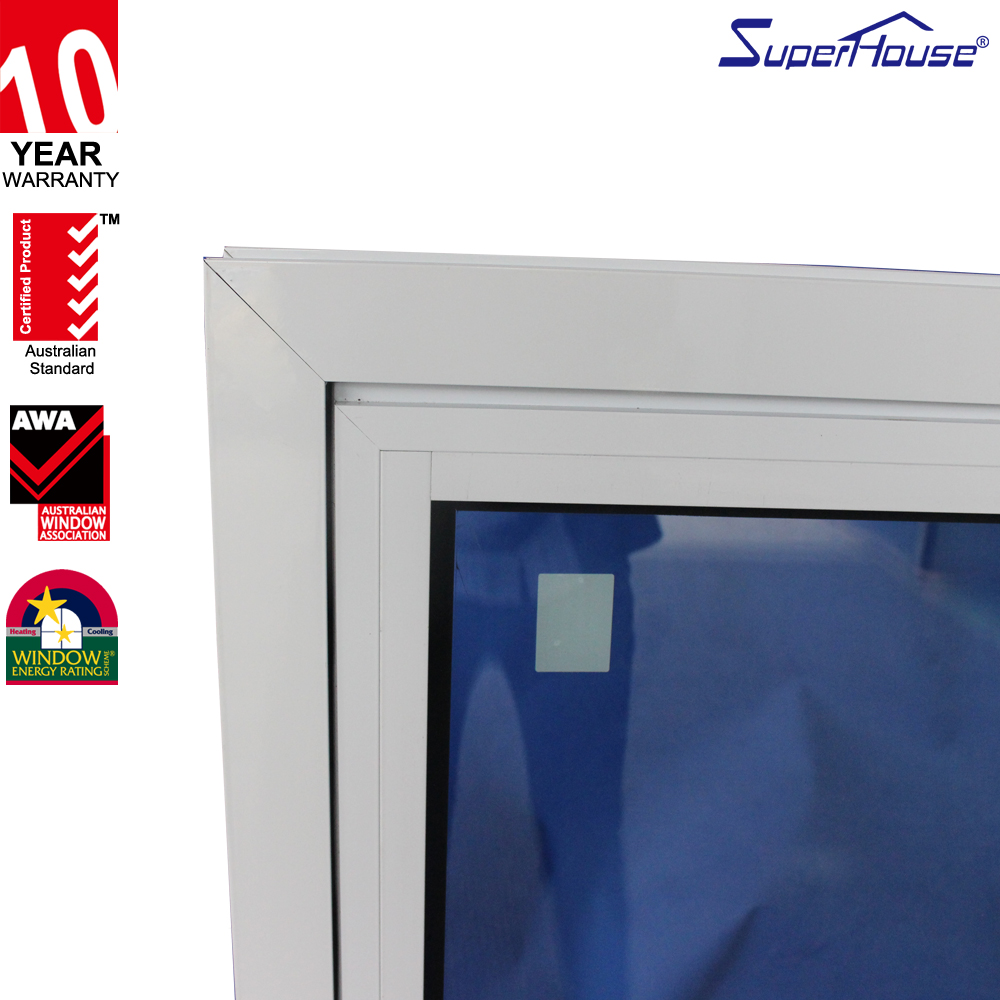 Energy Efficient Aluminum Wind Resistant Hurricane Windows for Seaside Villa and Apartment Projects