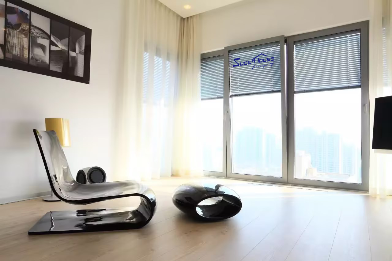 Modern Trackless Sliding Glass Door Thermal Break Aluminum Profiles Double Glazing Tempered Glass Smooth Operation Low Hotel