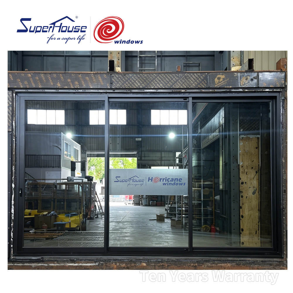 Custom Exterior Aluminum  Sliding Doors for Modem House Projects