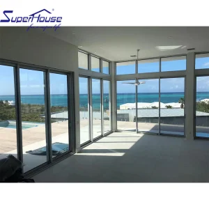 Superhouse Factory Export USA Standard Thermal Break Aluminium Window