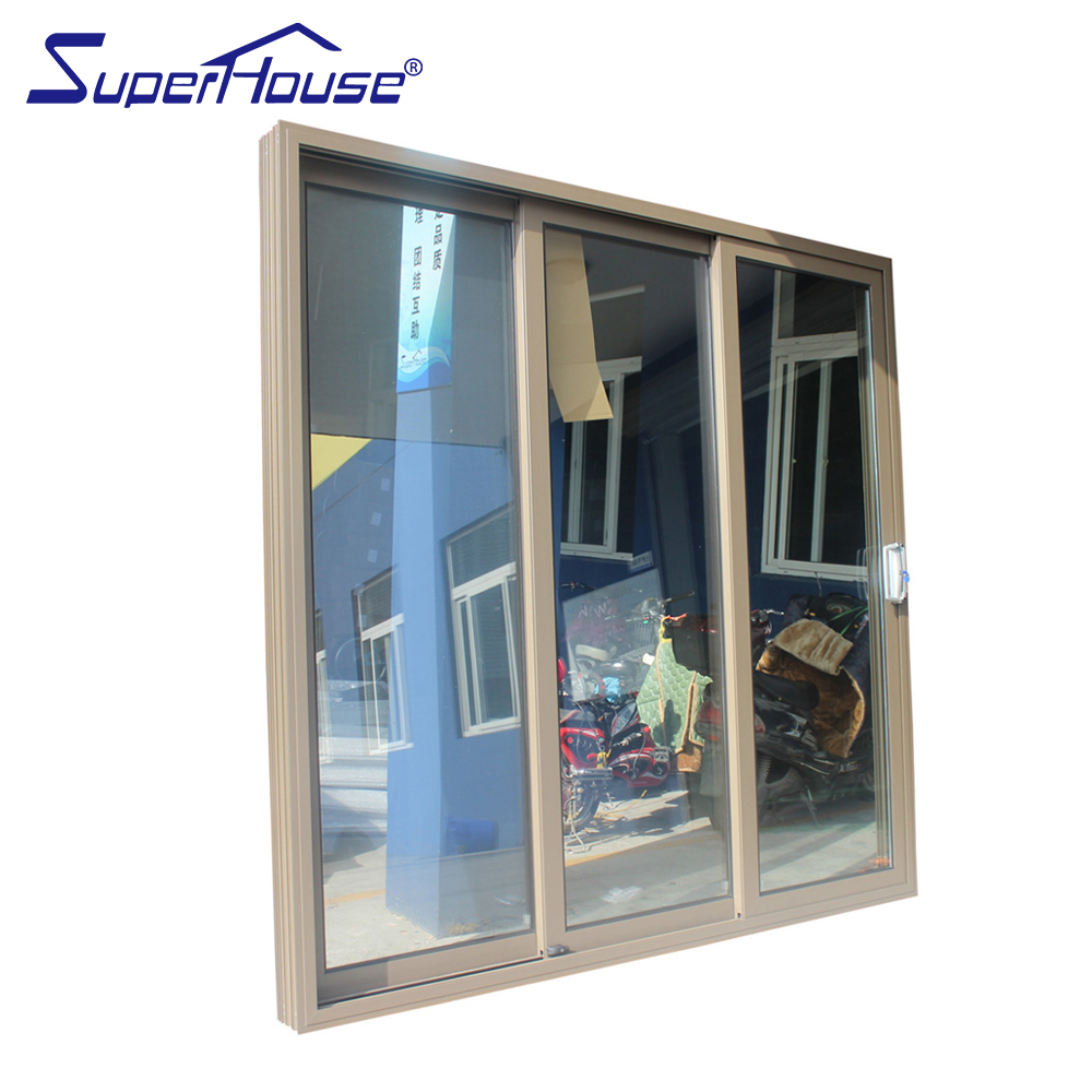 USA Standard Big Size Huge Door Slide System Sliding Glass Door for Business